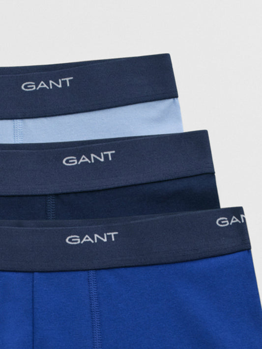 Gant Men Blue Solid Trunk