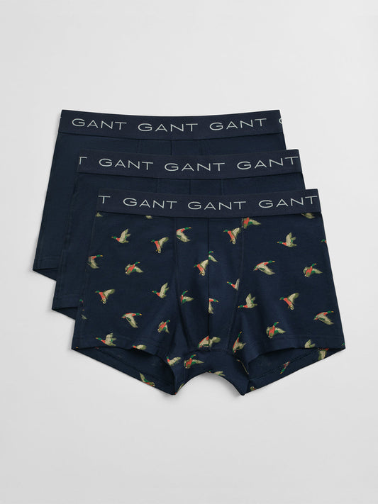 Gant Men Blue Printed Trunk
