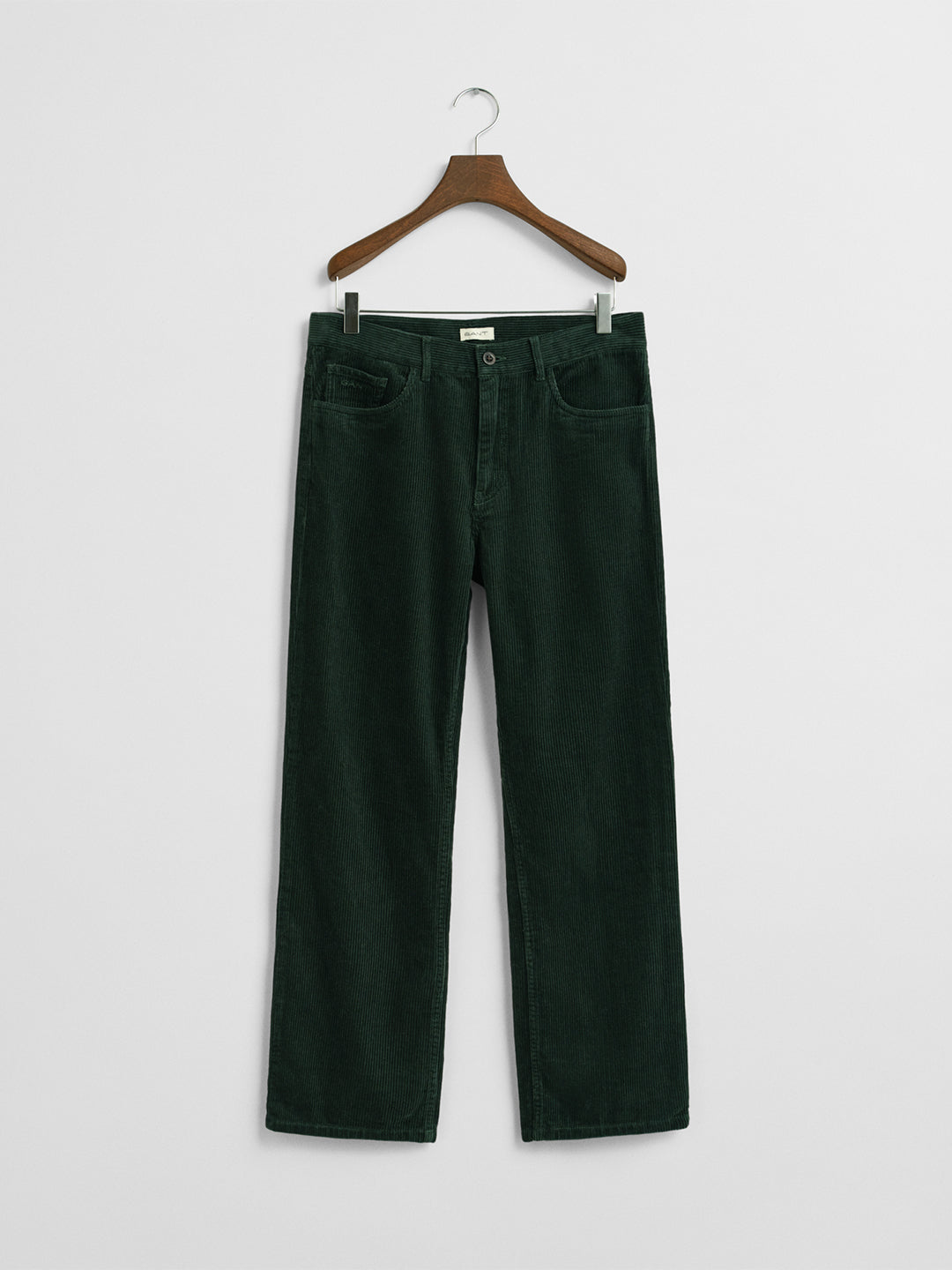 Gant Boys Green Regular Fit Solid Trouser