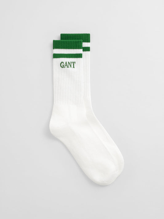 Gant Men Green Solid Socks