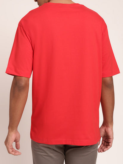 Gant Red Logo Regular Fit T-Shirt