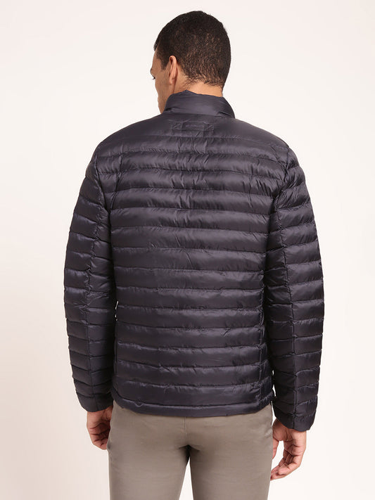 Gant Men Blue Solid Collar Jacket