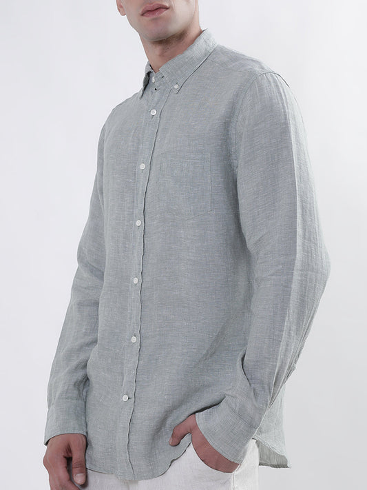 Gant Green Regular Fit Shirt