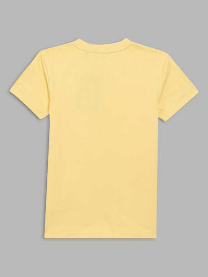 Gant Kids Yellow Relaxed Fit T-Shirt