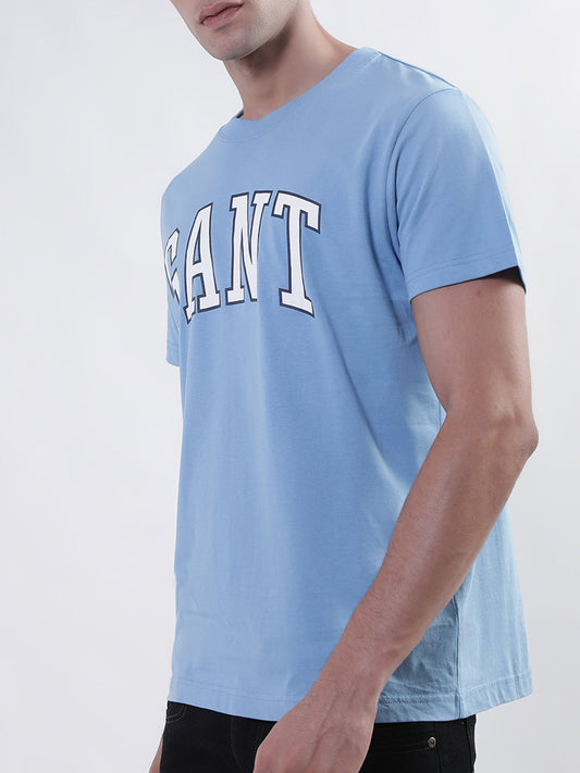 Gant Blue Logo Regular Fit T-Shirt