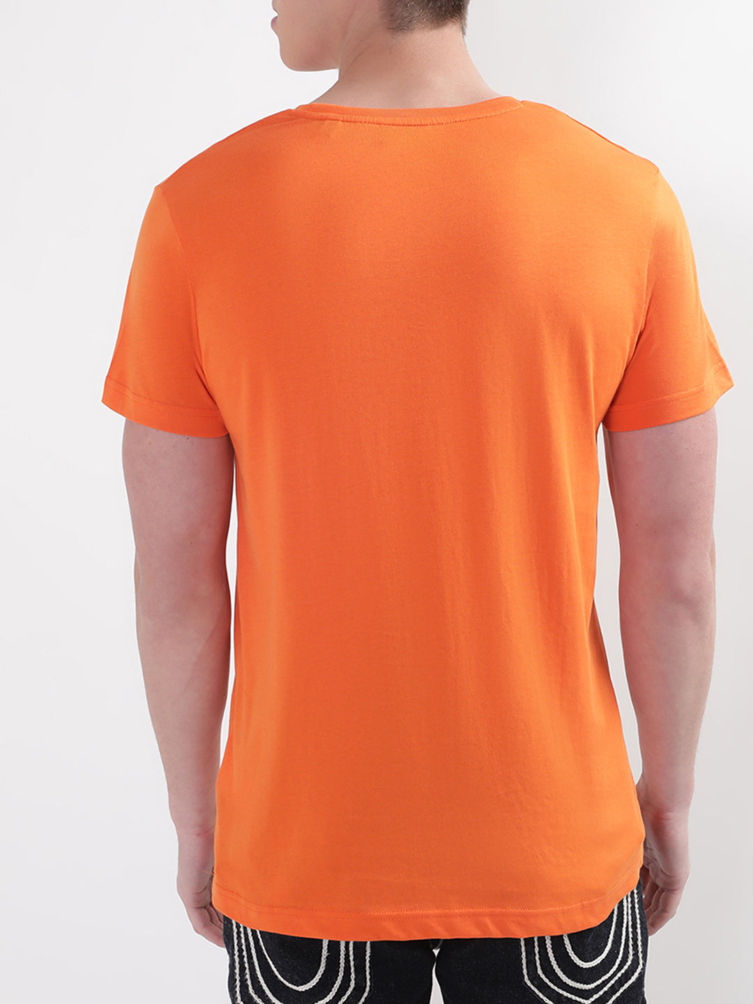 Gant Orange Archive Shield Logo Regular Fit T-Shirt