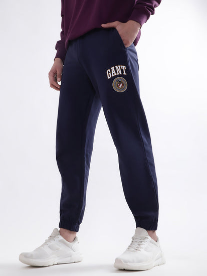 Gant Women Printed Regular-Fit Cotton Joggers