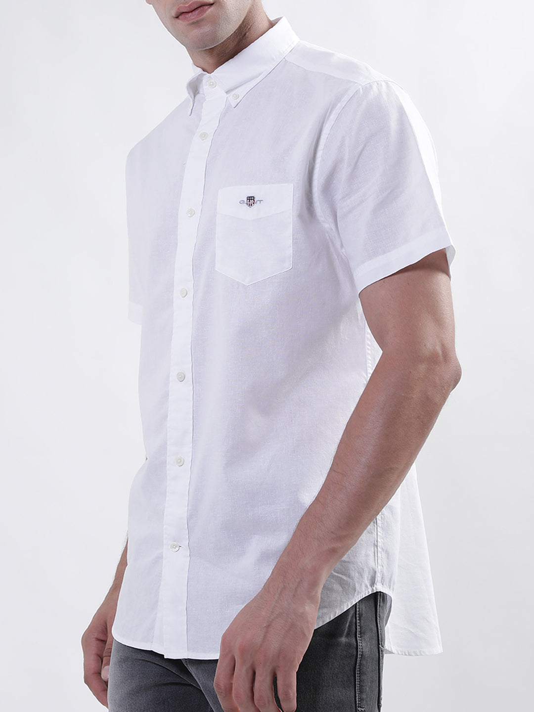 Gant White Regular Fit Shirt