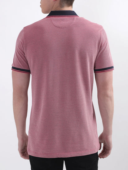 Gant Pink Oxford Regular Fit Pique Polo T-Shirt