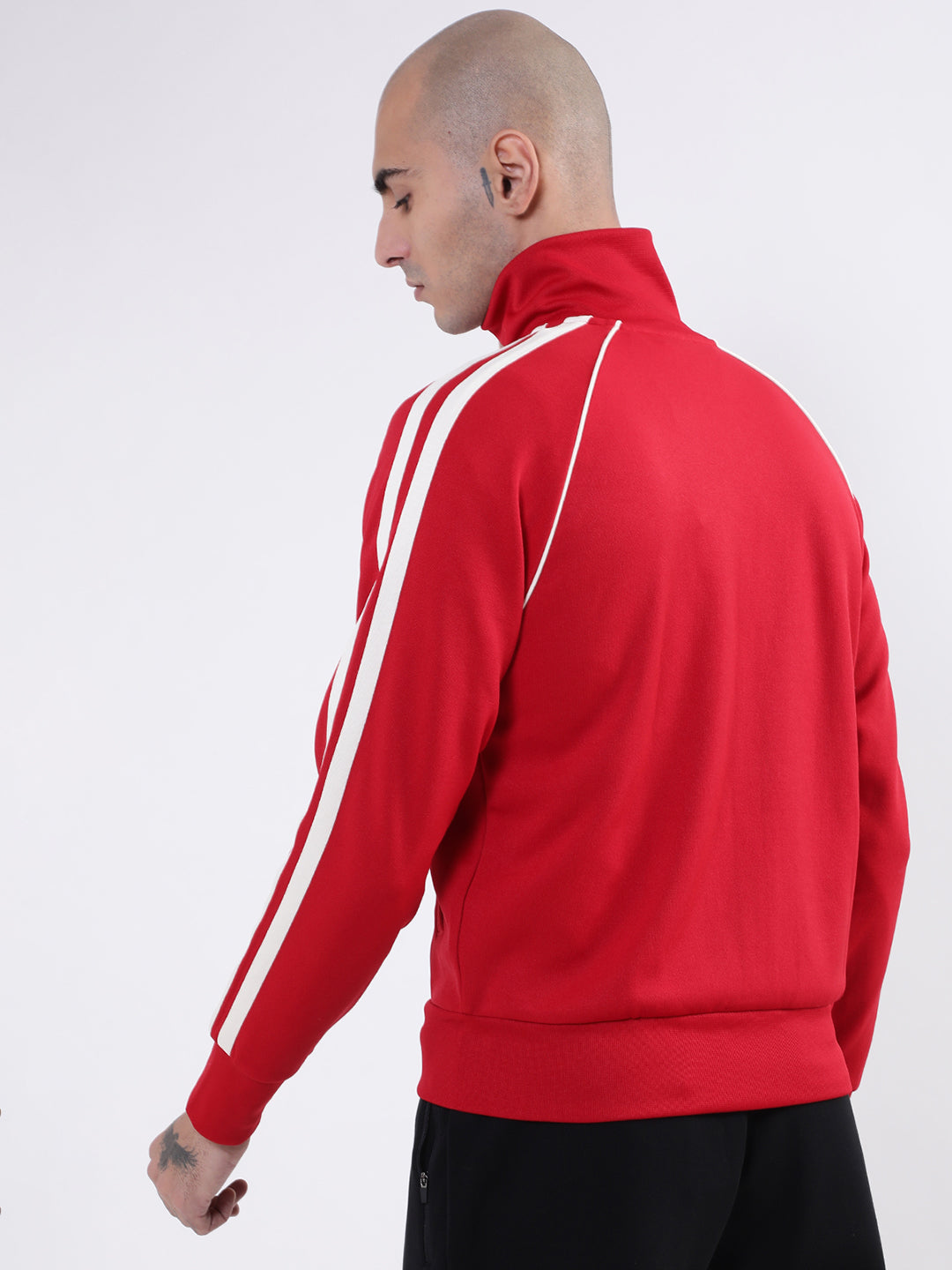 Gant Men Red Solid Hooded Sweatshirt