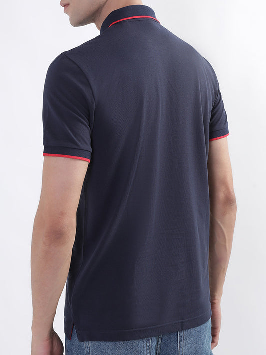 Gant Blue Regular Fit Polo T-Shirt