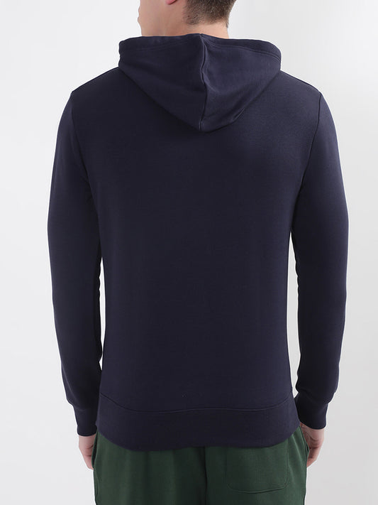 Gant Men Printed Cotton Hooded Sweatshirt