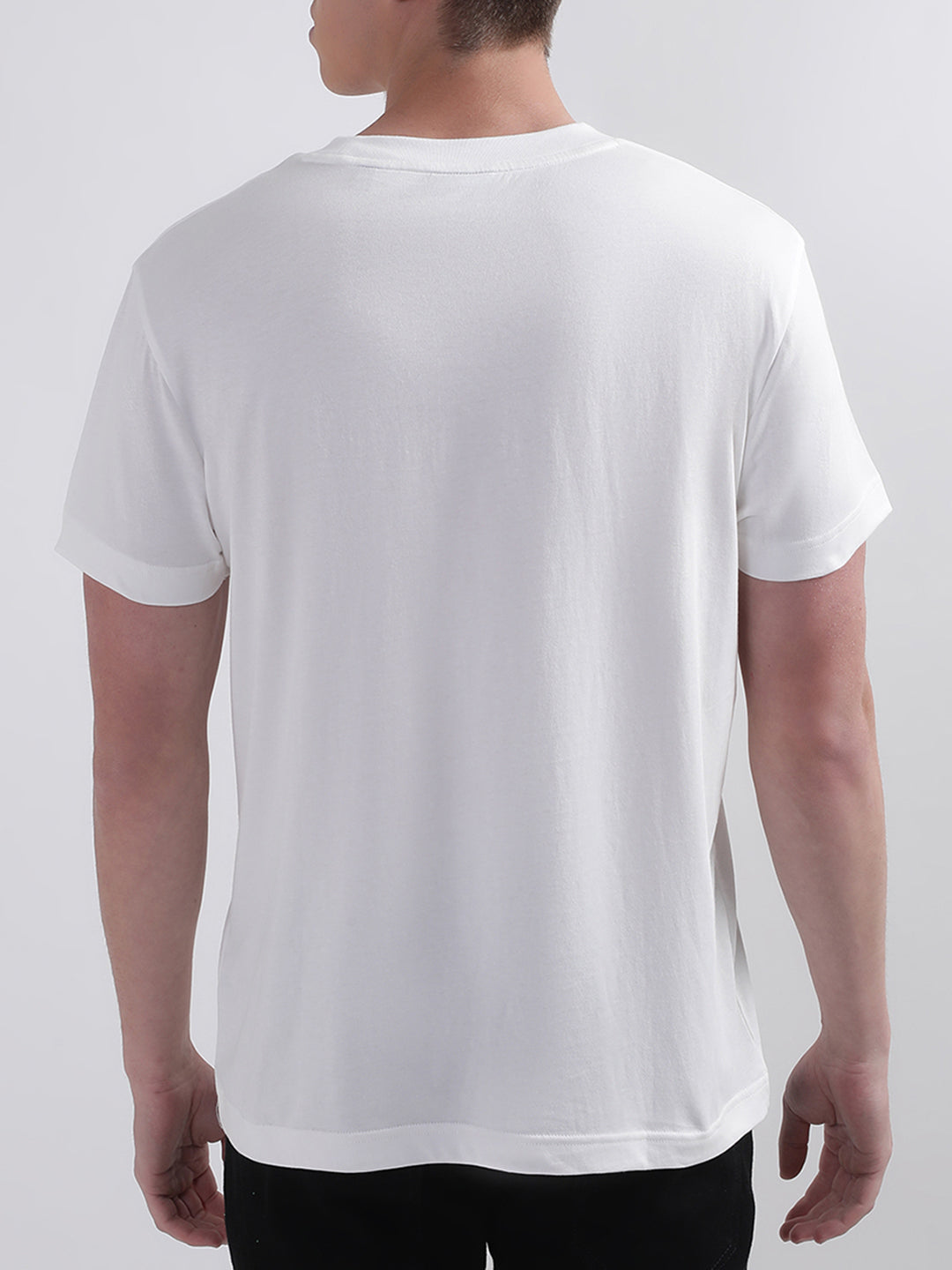 Gant White Tonal Archive Shield Logo Regular Fit T-Shirt