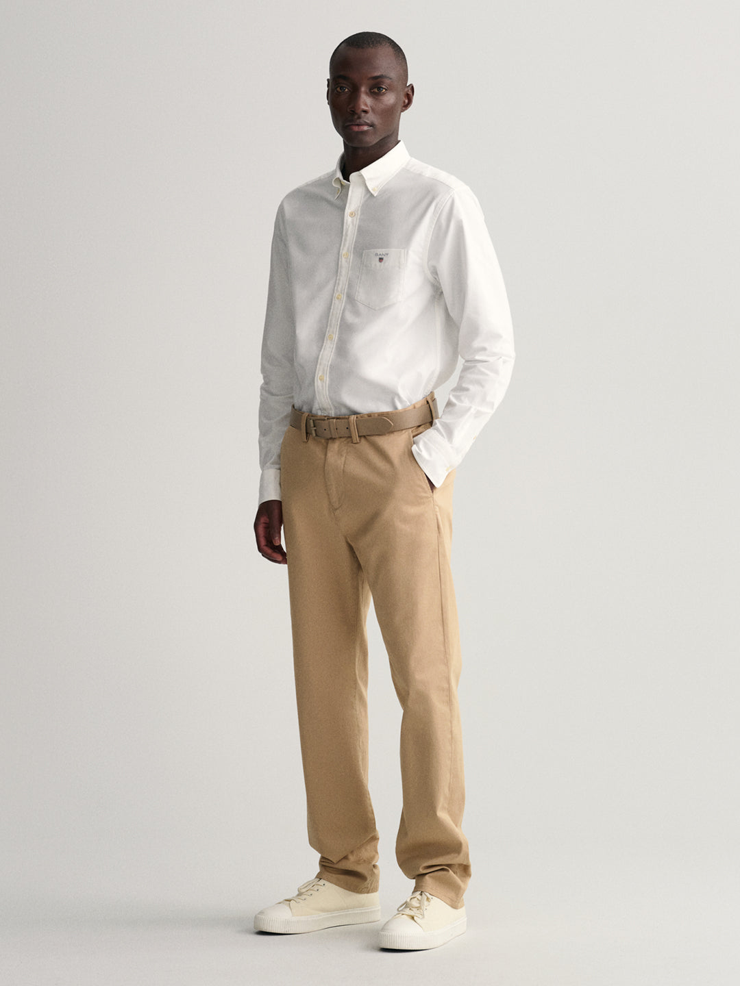 Gant White Oxford Regular Fit Shirt