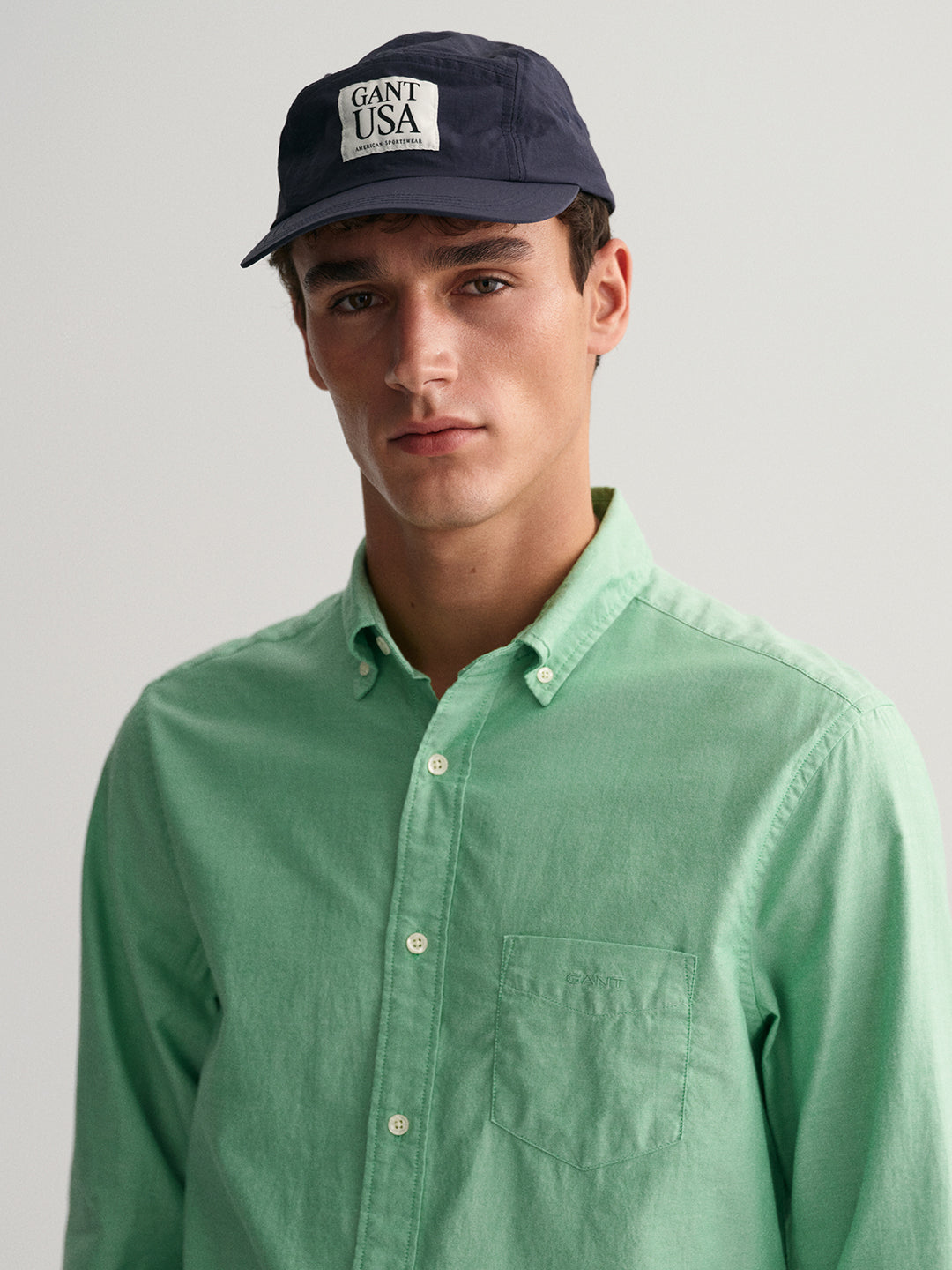 Gant Green Oxford Regular Fit Shirt