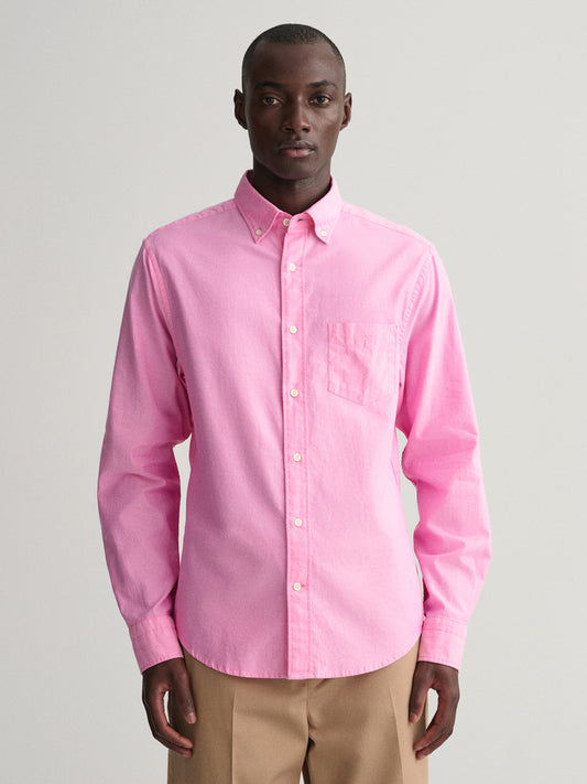 Gant Pink Oxford Regular Fit Shirt