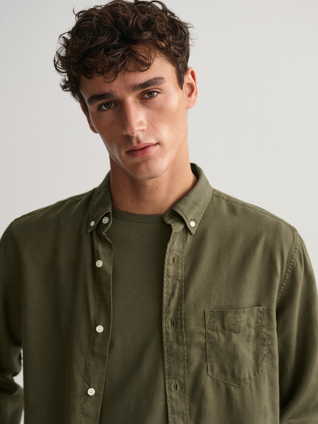 Gant Green Regular Fit Shirt