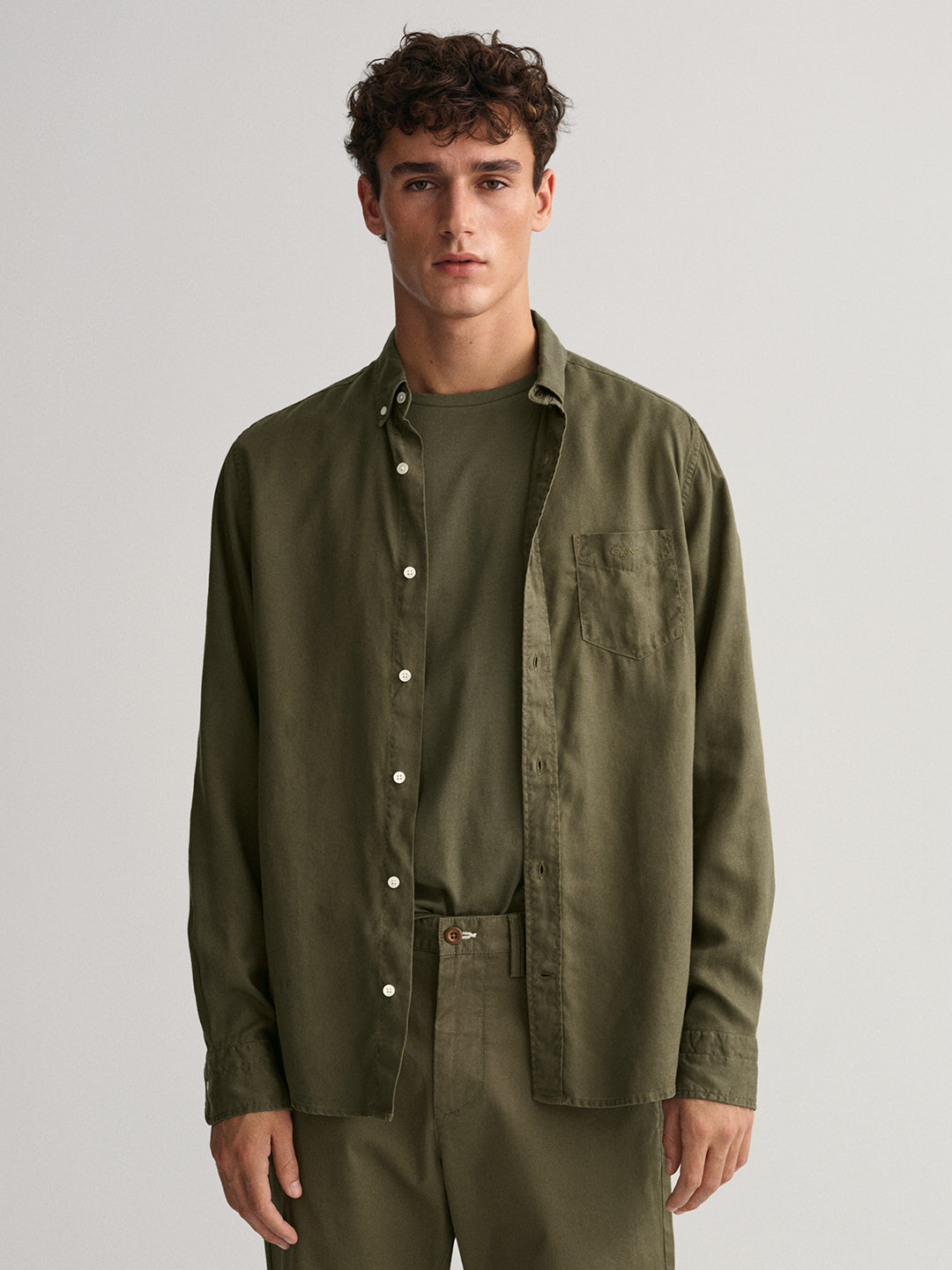 Gant Green Regular Fit Shirt