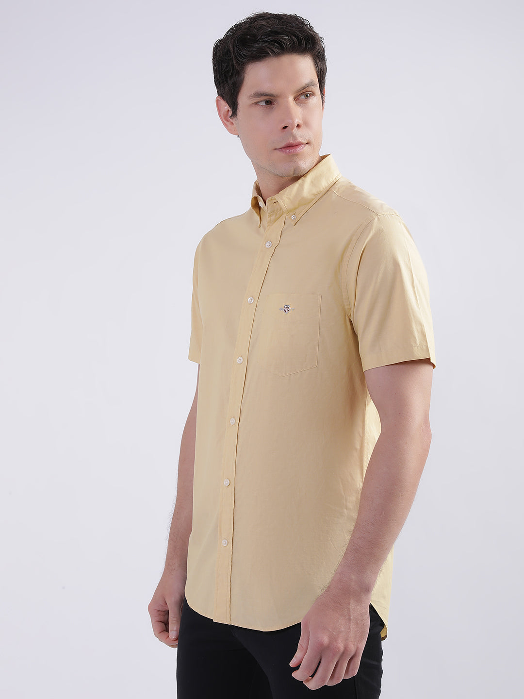 Gant Yellow Fashion Regular Fit Shirt