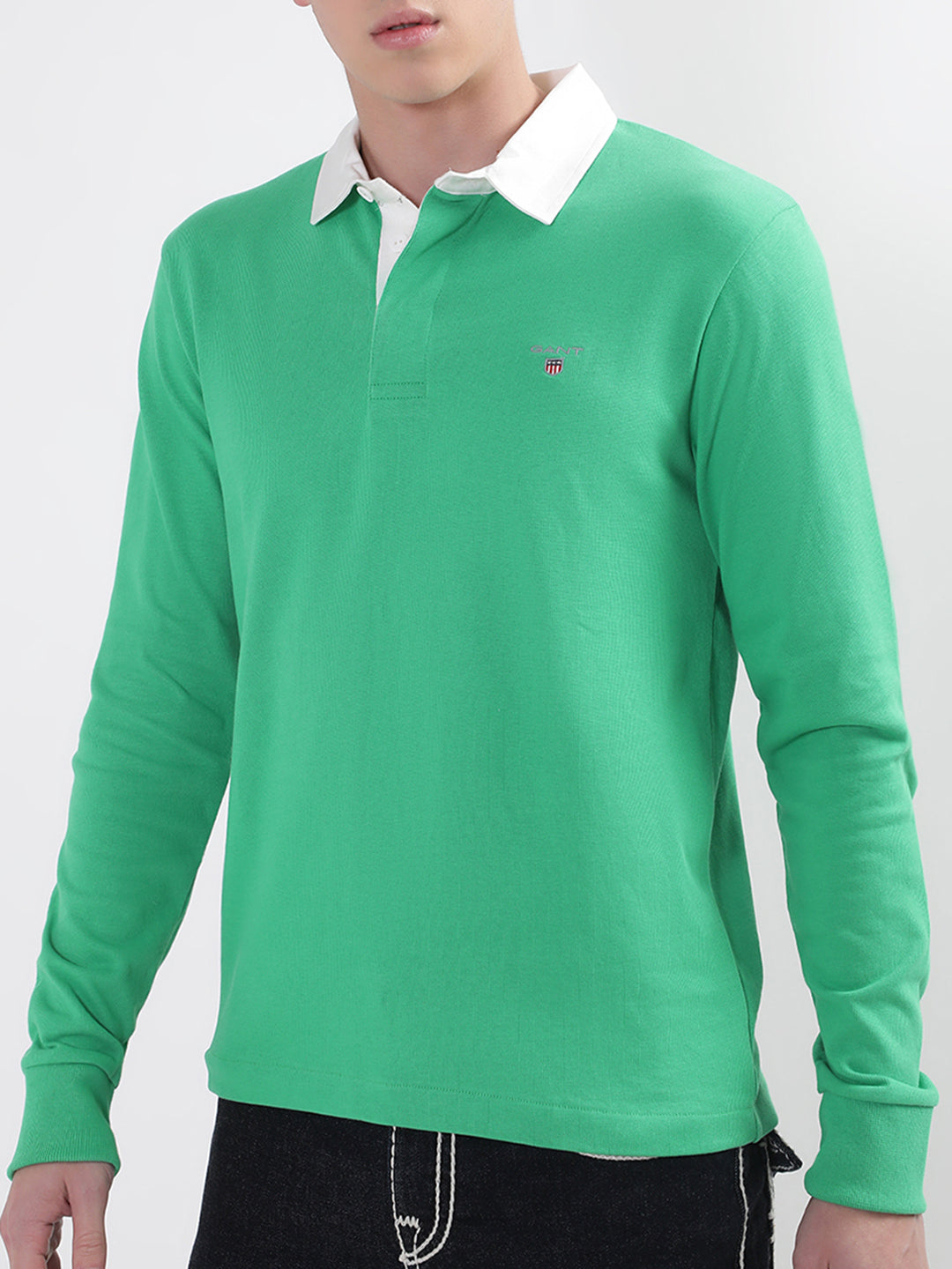 Gant Green Rugger Regular Fit Polo T-Shirt