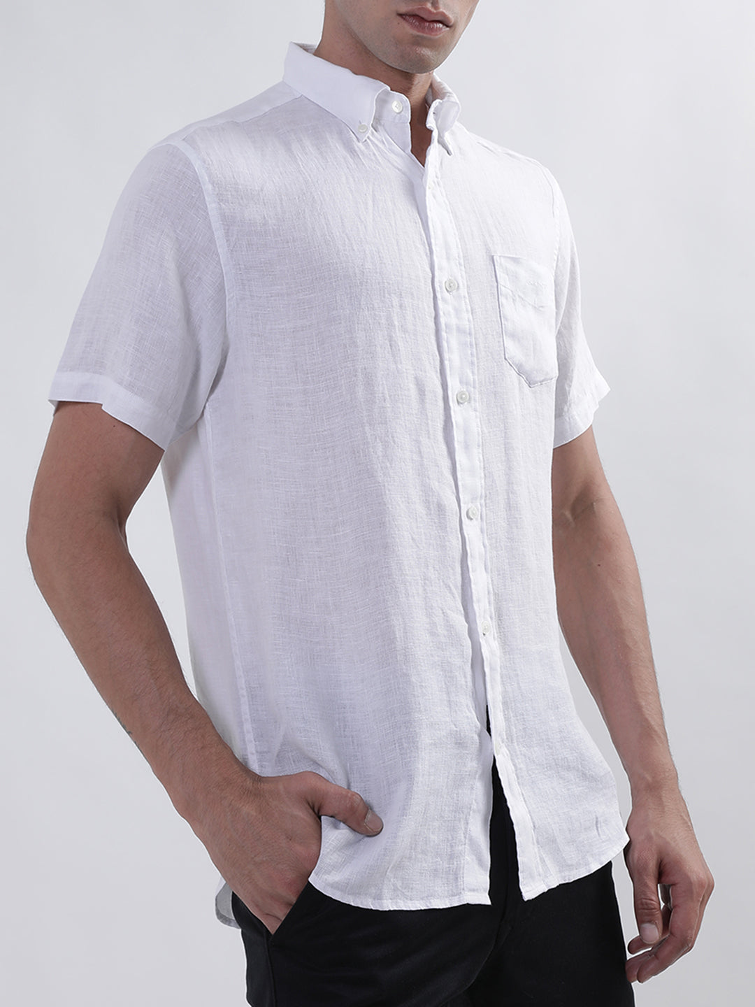 Gant White Regular Fit Shirt