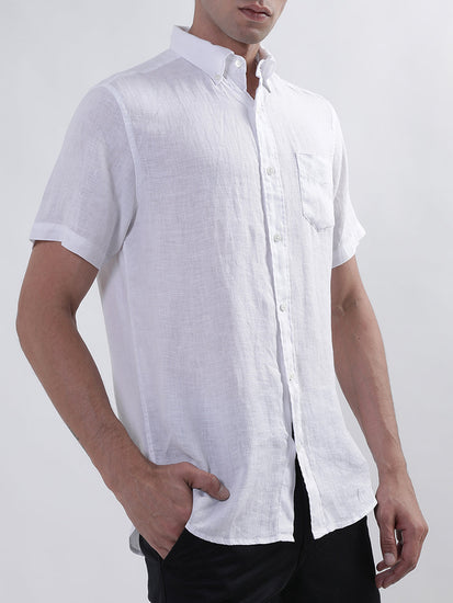 Gant White Regular Fit Shirt