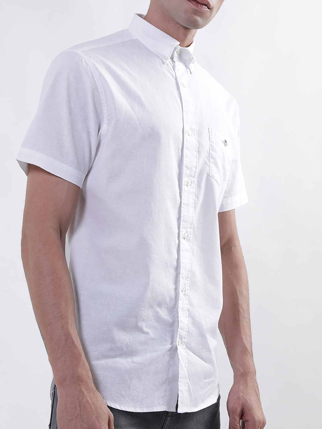 Gant White Regular Fit Shirt