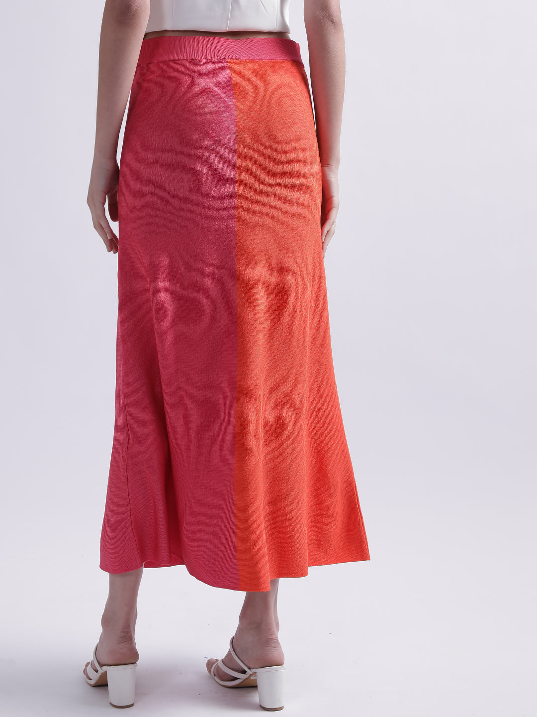 Gant Colourblocked Straight Maxi Skirt