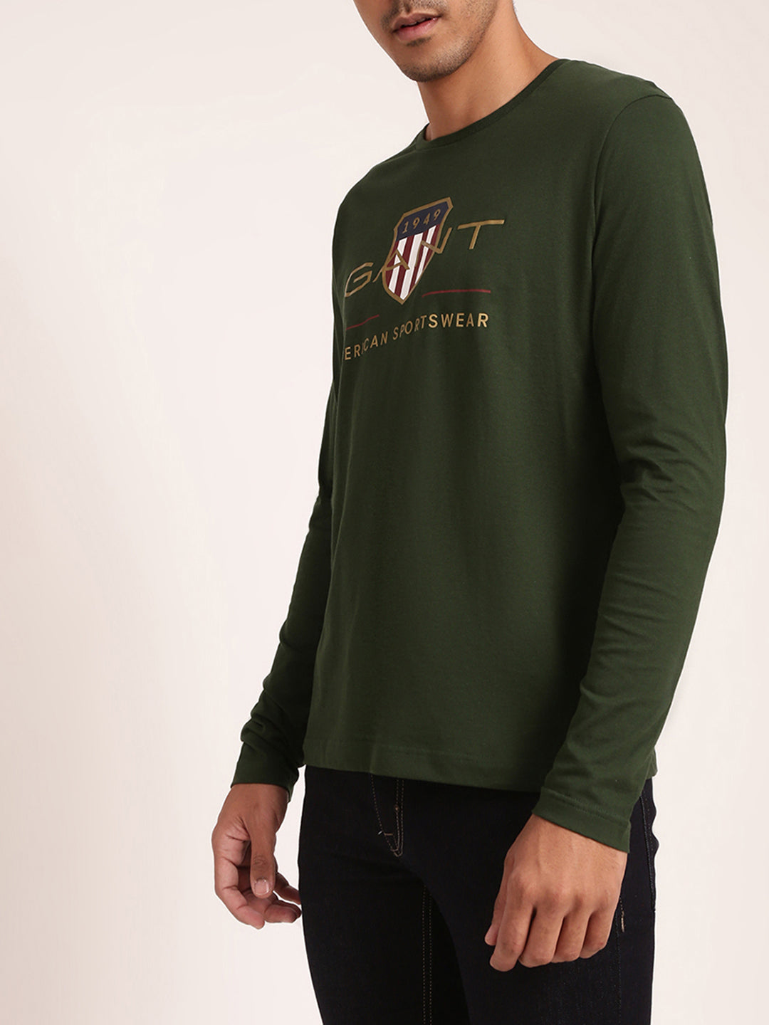 Gant Green Logo Regular Fit T-Shirt