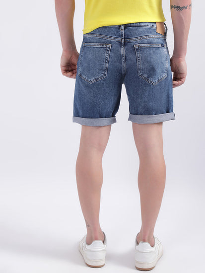 Gant Men Washed Regular Fit Denim Shorts