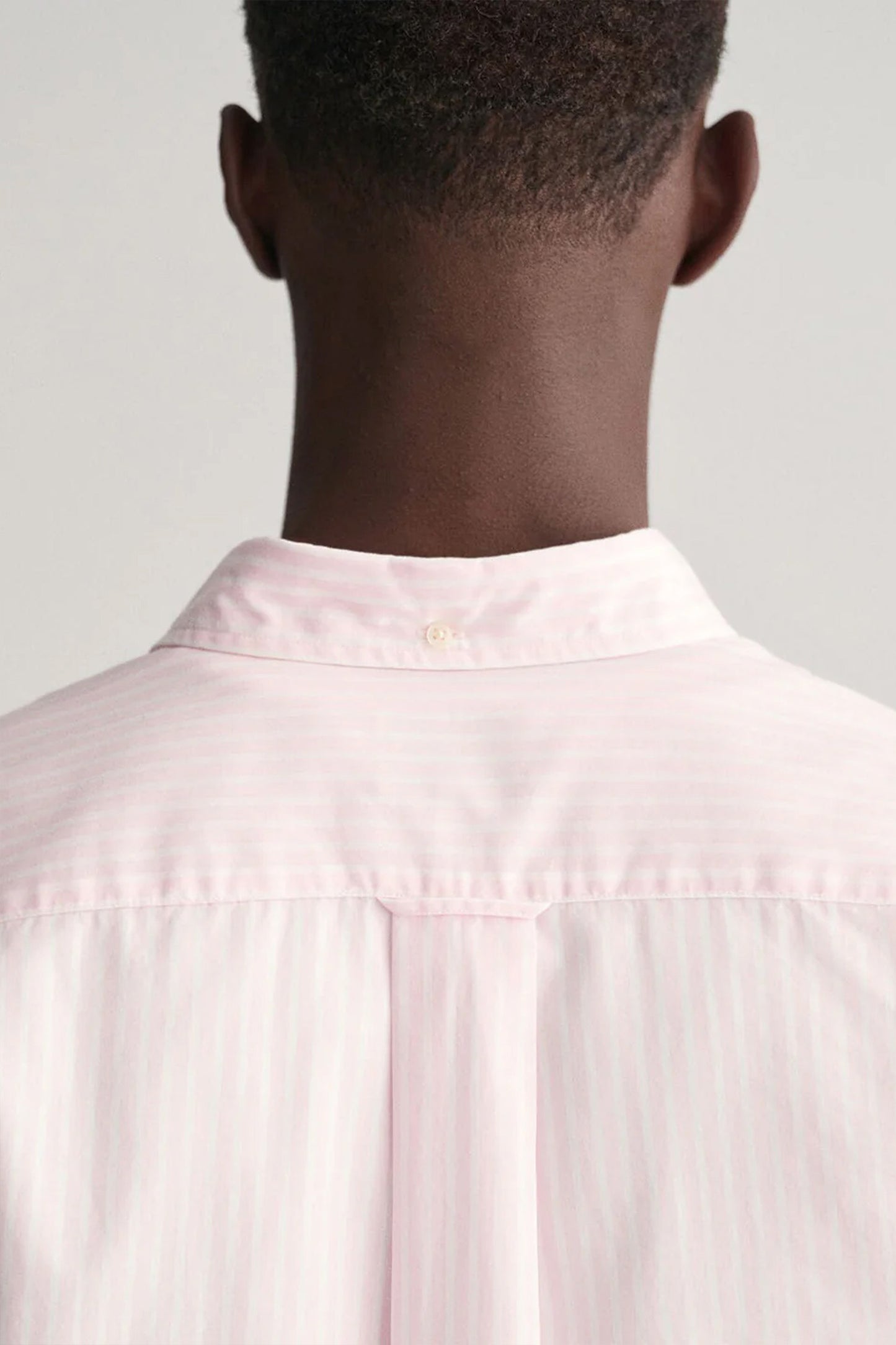 Gant Men Pink Striped Collar Shirt