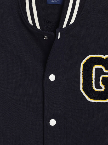 Gant Boys Navy Colour blocked Collar Jacket