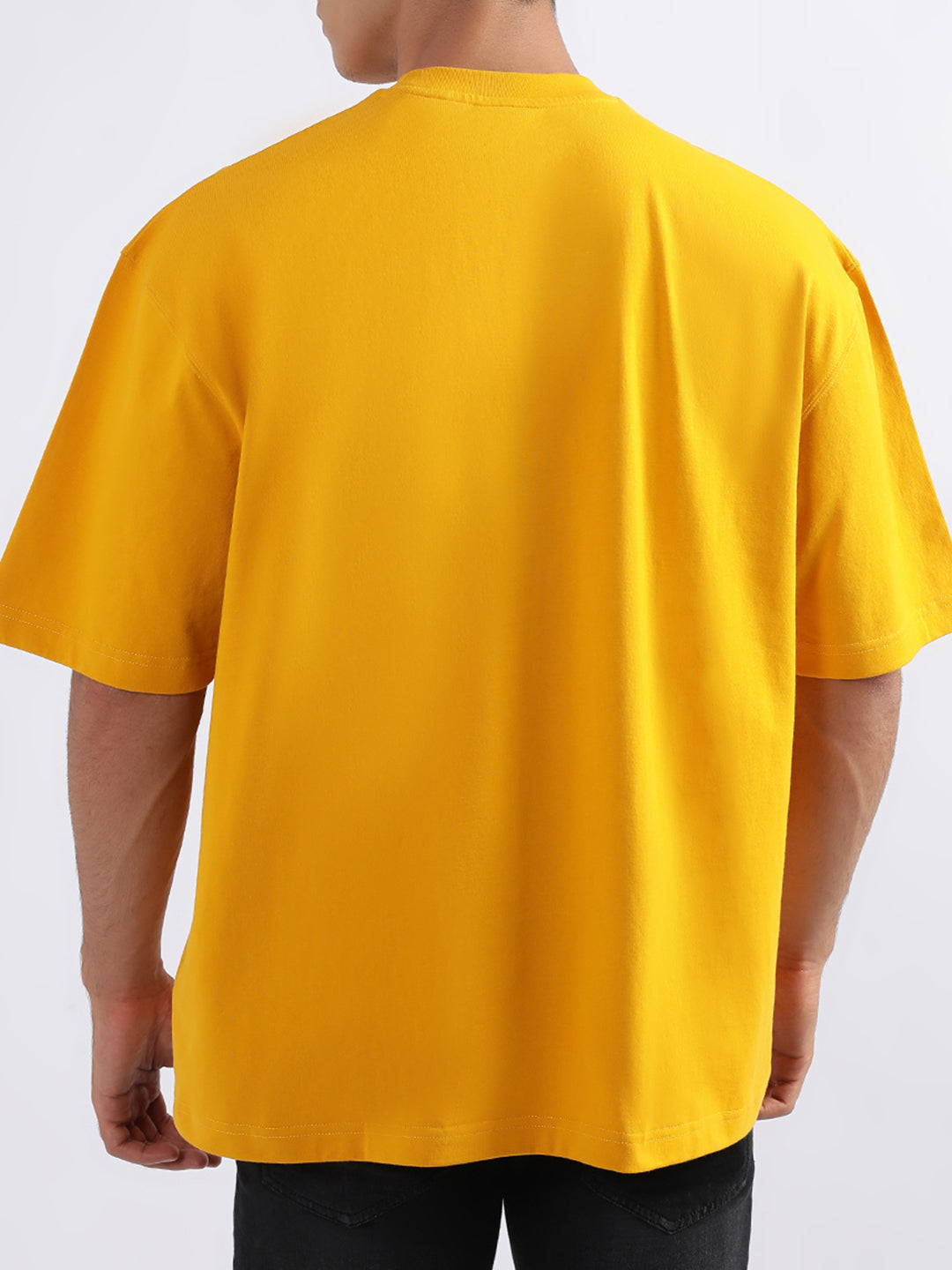 Gant Yellow Logo Relaxed Fit T-Shirt