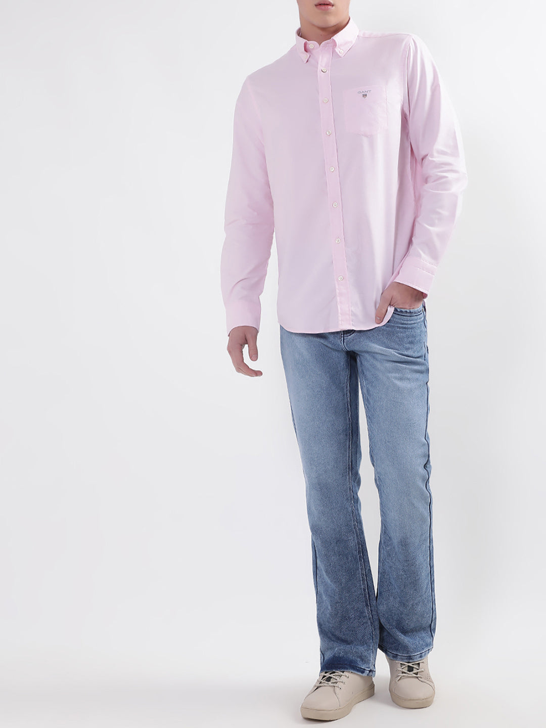 Gant Pink Oxford Regular Fit Shirt