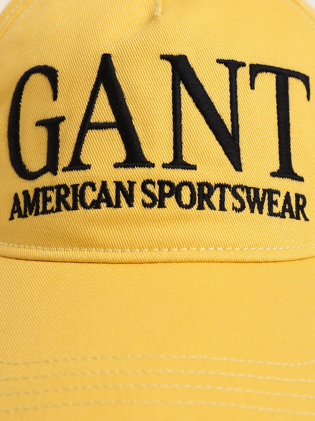 Gant Men Embroidered Cotton Snapback Cap