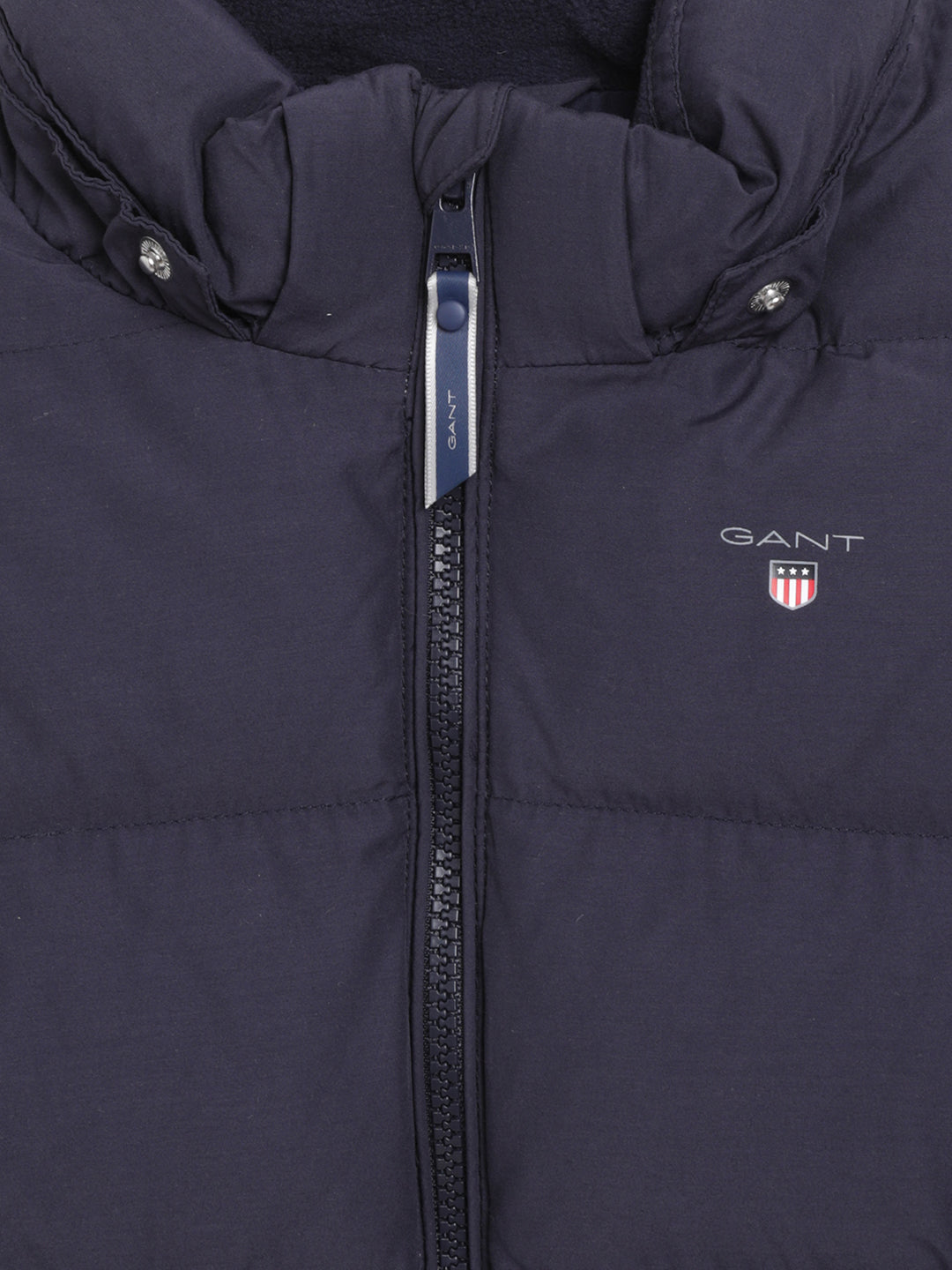 Gant Boys Navy Solid Collar Jacket