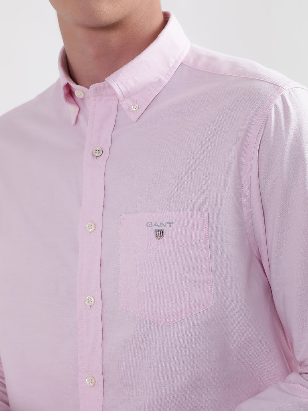 Gant Pink Oxford Regular Fit Shirt