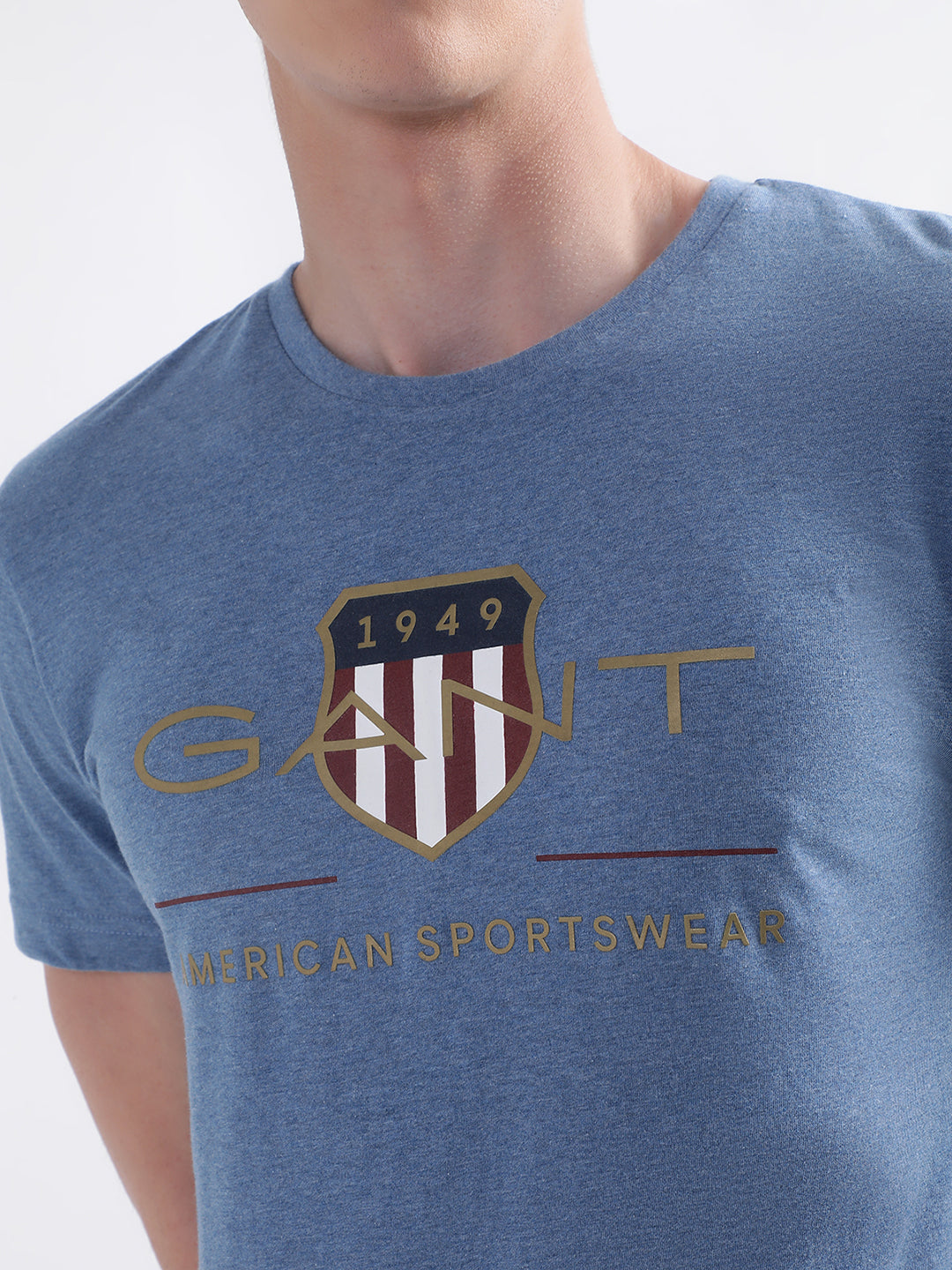 Gant Blue Archive Shield Logo Regular Fit T-Shirt