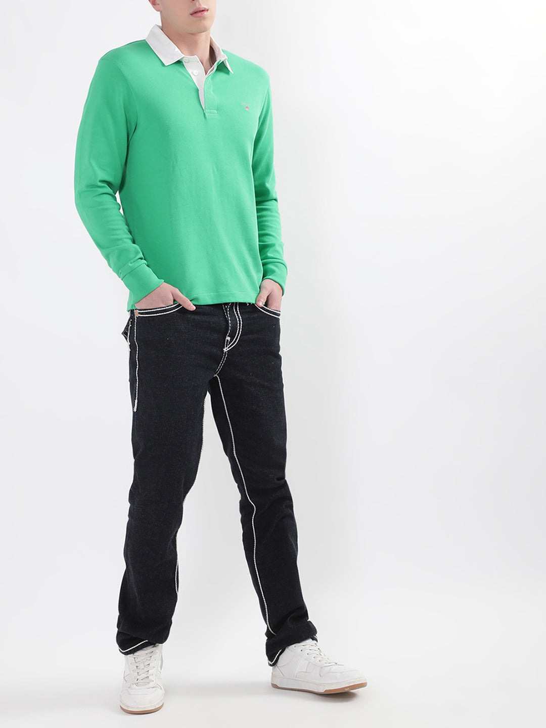 Gant Green Rugger Regular Fit Polo T-Shirt