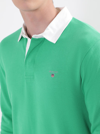 Gant Green Rugger Regular Fit Polo T-Shirt