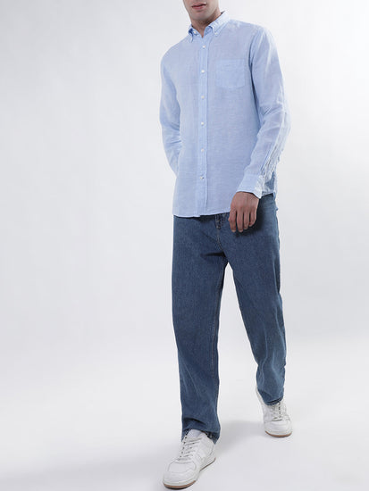 Gant Blue Regular Fit Shirt