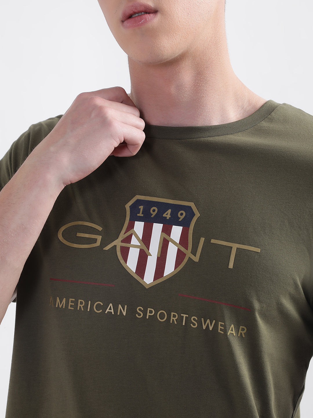 Gant Green Archive Shield Logo Regular Fit T-Shirt