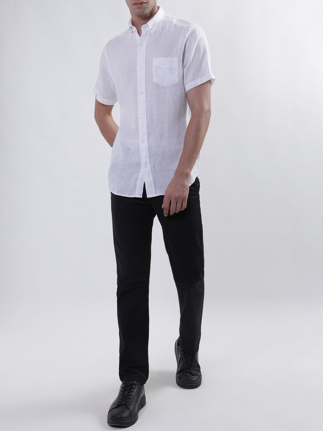 Gant White Regular Fit Shirt