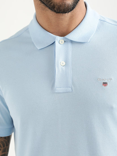 Gant Blue Slim Fit Polo T-Shirt