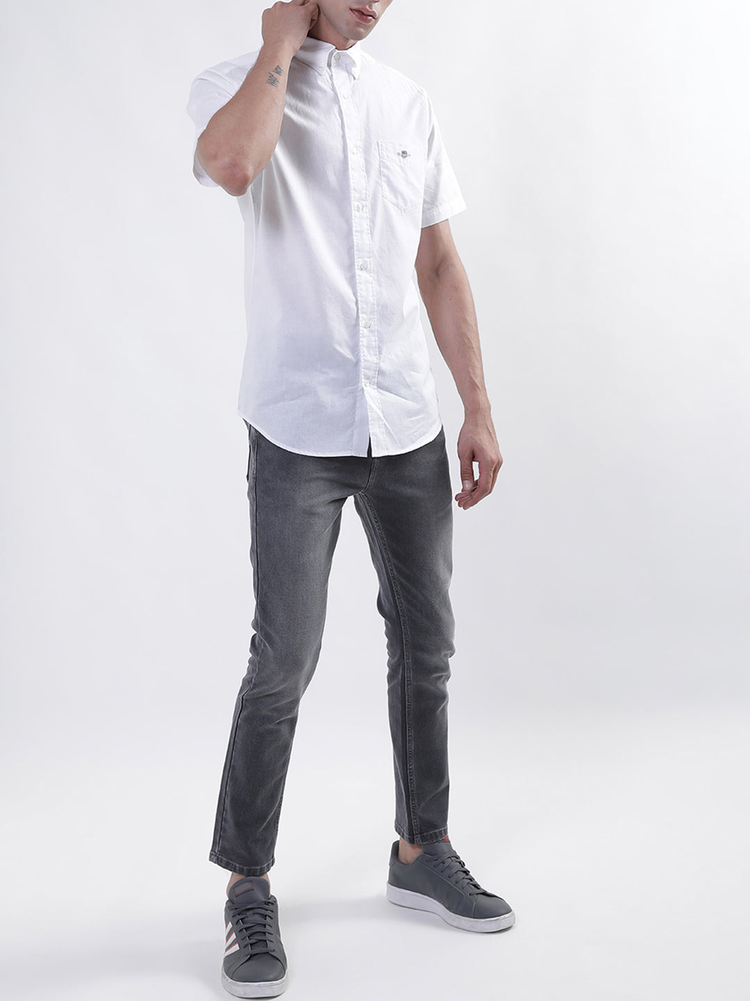 Gant White Regular Fit Shirt