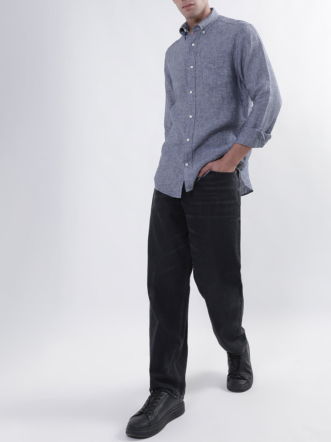 Gant Blue Regular Fit Shirt