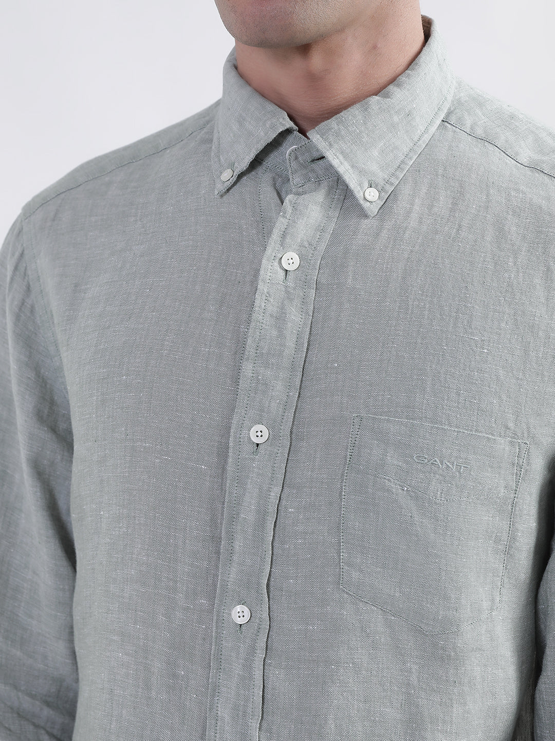 Gant Green Regular Fit Shirt