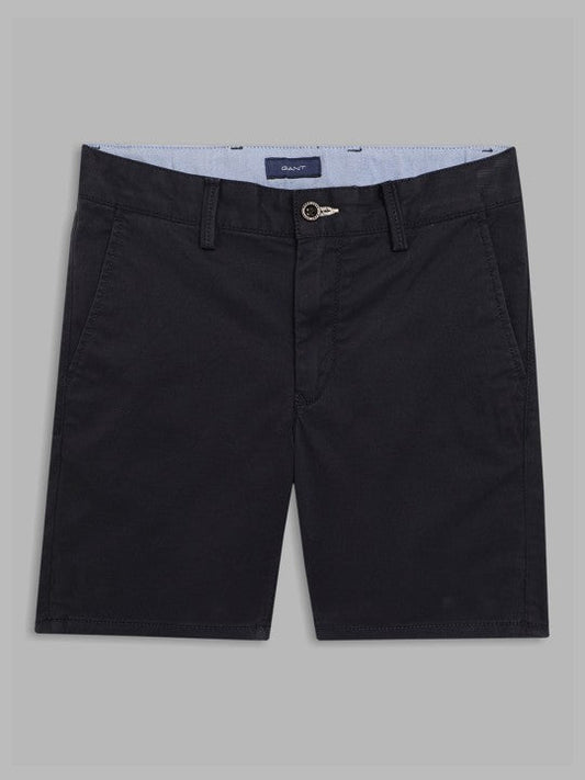 Gant Boys Blue Solid Shorts