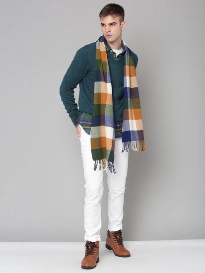 Gant Men Yellow Scarf