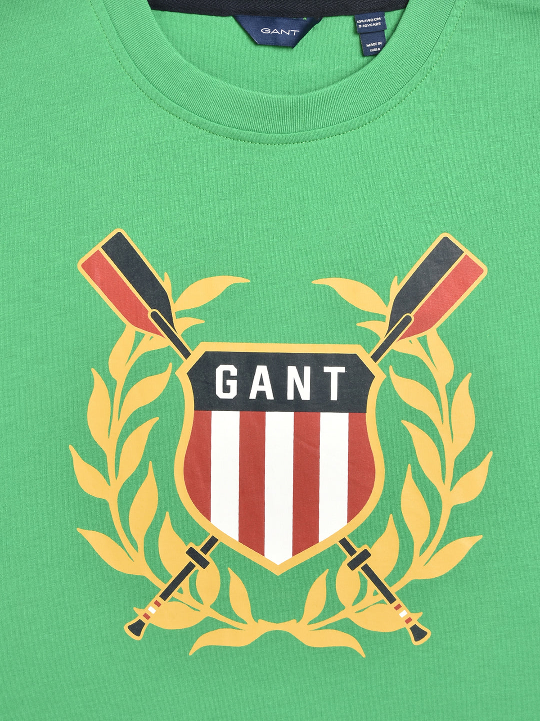 Gant Kids Green Logo Regular Fit T-Shirt